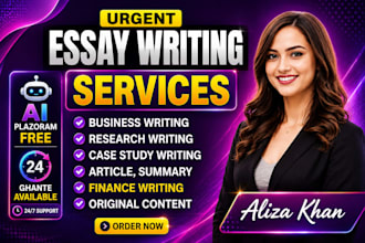 do urgent essay editing, finance writing, research, summary and case study