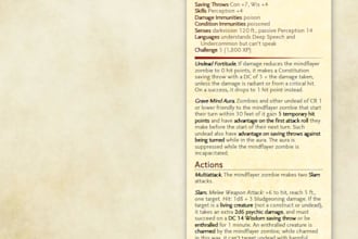design statblocks for dnd 5e 2014 homebrew monsters