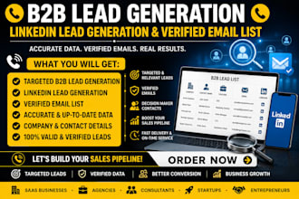 do targeted b2b lead generation linkedin lead generation verified email list