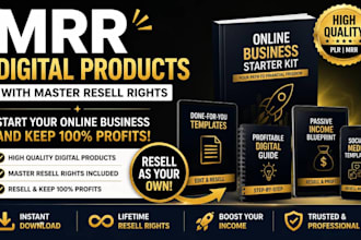 provide premium master resell rights digital products for online business