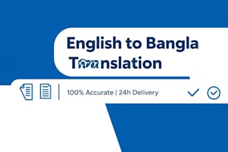 translate english to bangla with 100 accuracy