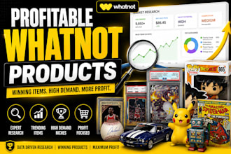 find profitable products and collectibles to sell on whatnot
