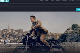 design wix film website video production filmmaker actor theater cinema website