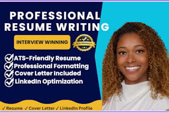write an ats resume,cv,and cover letter