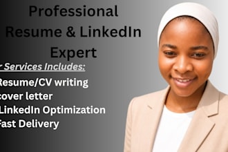 write a job winning resume,CV,cover letter and linkedin