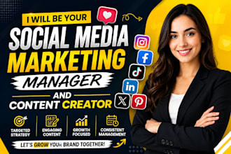 your social media marketing manager and content creator