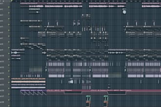 produce a professional drum and bass track
