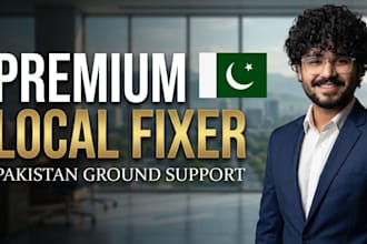 be your premium business fixer and local assistant in pakistan