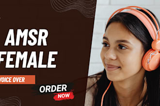 record professional female voice over for fantasy, anime, games , audiobooks