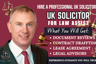 be your trusted UK solicitor