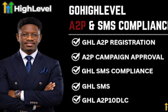 setup ghl a2p 10dlc registration ghl SMS compliance a2p approval