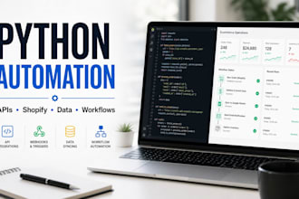 build python api automation for ecommerce operations