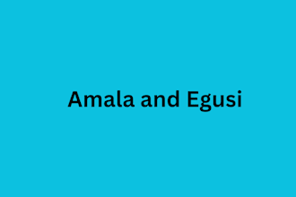 write authentic amala and egusi soup recipes, cooking guides and meal plans