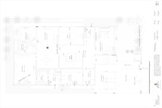 be your architect for house plans, autocad 2d floor plan