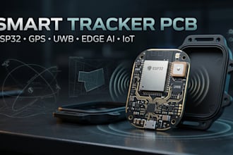 develop esp32 gps wearable pcb geofencing uwb edge ai tracker sensor fusion