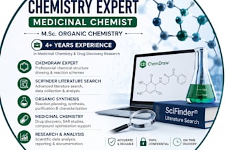 draw chemical structures and reaction schemes using chemdraw