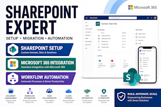 setup sharepoint and share point expert, sharepoint CRM share point migration