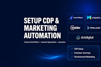 setup customer data via contactpigeon maestra insider one tealium dotdigital