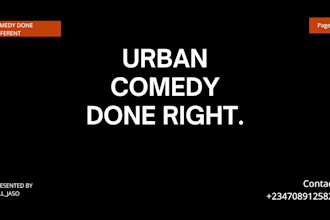 write witty nigerian flavored comedy