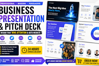 design business presentation keynotes saas startup pitch video movie pitch deck