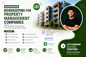 do bookkeeping for property management company