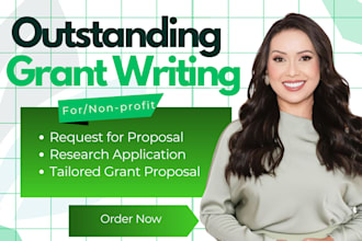 write grant proposal grant application grant research