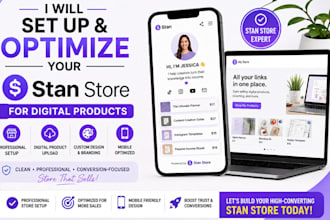 setup and optimize your stan store for digital products