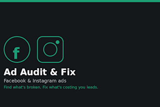 audit and fix your facebook and instagram ads for better results
