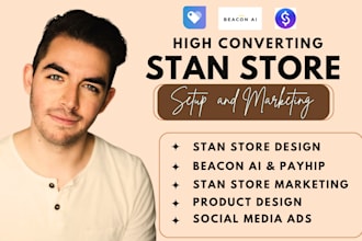 do stan store design, stan store setup, stan store marketing, digital product