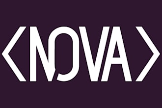 design modern minimalist typography logo