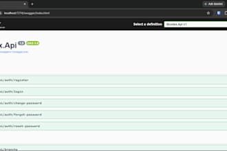 develop asp net core web API, rest API, and backend systems