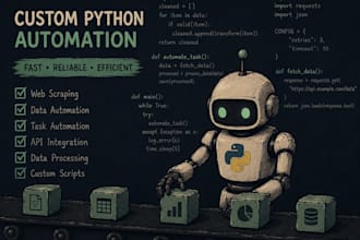 build a custom python automation script