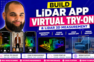 build virtual try on app lidar ar tryon with n8n ai agent, lidar scanning app