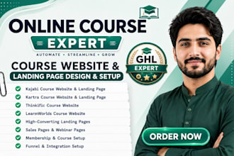 design kajabi kartra thinkific course website learnworlds course setup kajabi