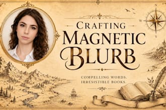 write a blurb for your fantasy and romantasy novel
