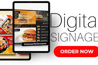 design exclusive digital signage digital screen signage design signage expert