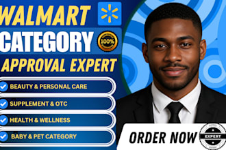 be your walmart category approval expert and setup