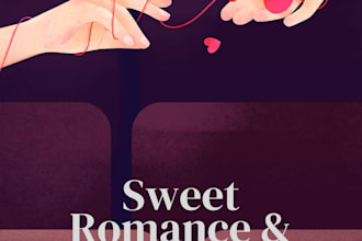 ghostwrite a sweet romance story or self help content