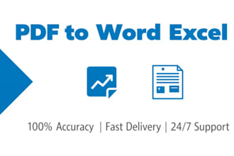 do fast and accurate data entry and copy typing in ms word