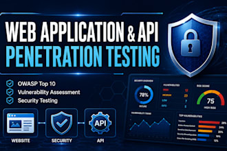 perform web application and API penetration testing