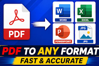 convert PDF to word,excel,powerpoint,jpg and editable file