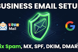 setup zoho mail google workspace and fix dns records mx spf