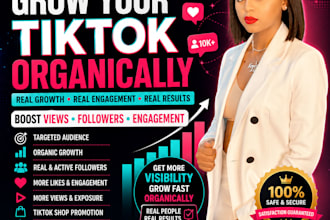 boost tiktok promotion with organic growth and real engagement