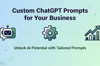 write a custom chatgpt prompt for your business