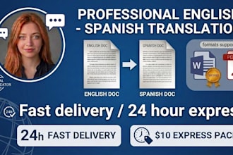 translate documents from english to spanish