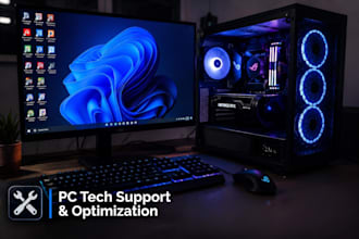 be your IT expert for PC optimization, troubleshooting, and support