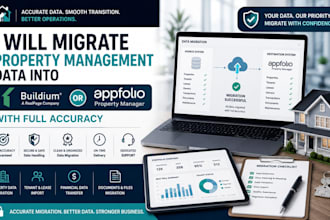 migrate property management data into buildium or appfolio with full accuracy