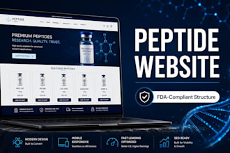 build a compliant peptide store website on woocommerce