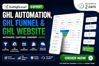 gohighlevel expert for ghl automation, ghl funnel and ghl website