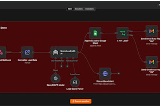 build an ai lead capture and auto reply automation in n8n